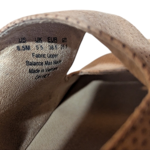 Dr. Scholl's Oh Hey Espadrille Sandals Tawny Birch size 8.5 - Picture 4 of 5